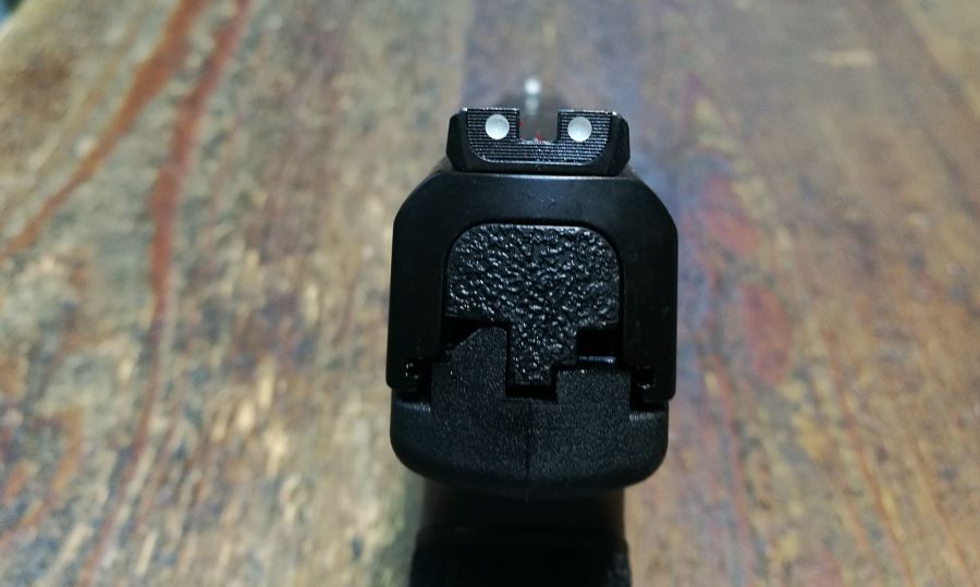 Mira de tres puntos de la S&W M&P 2.0 Compact